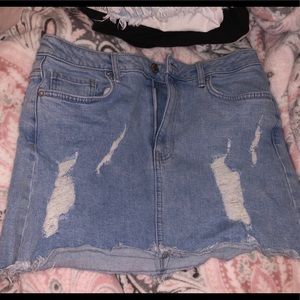 Forever 21 denim skirt